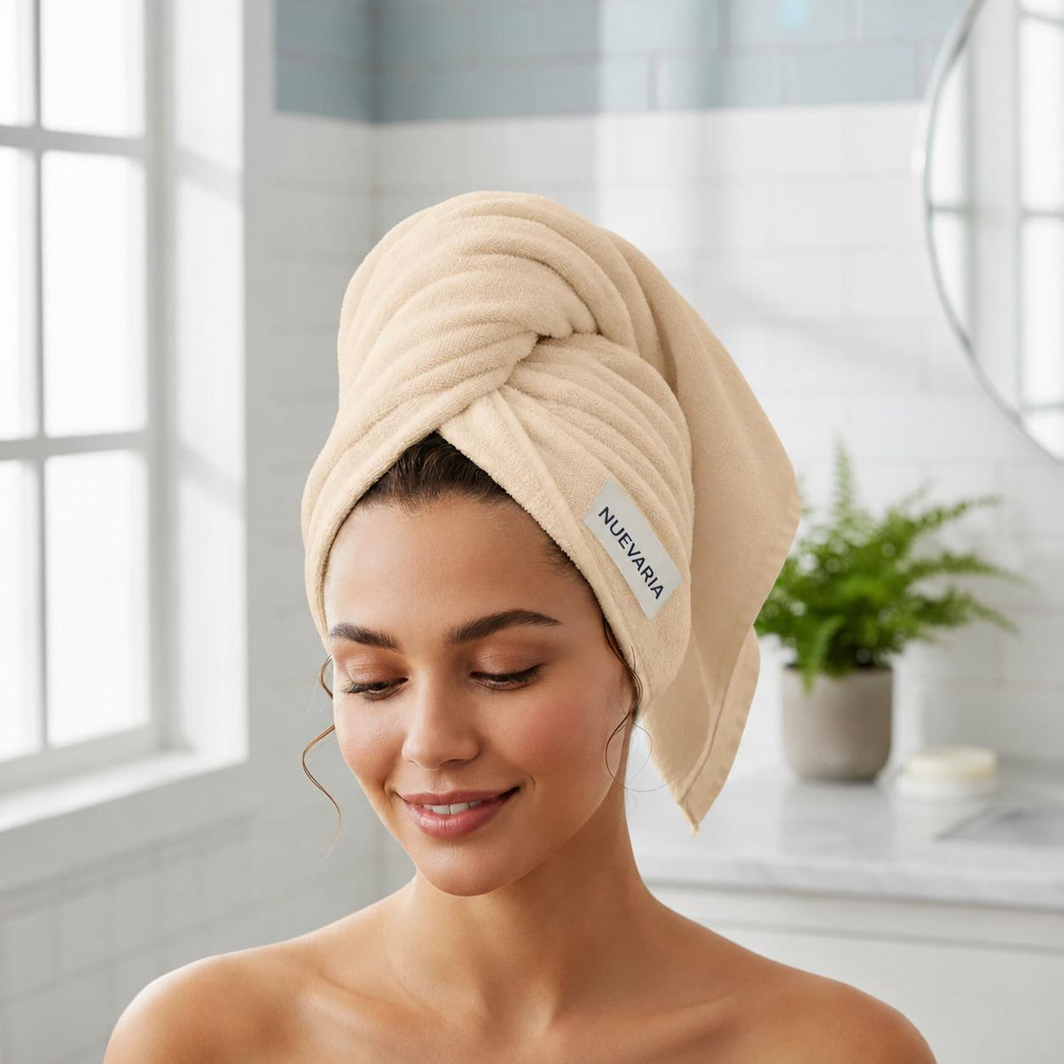 Toalla de Microfibra para el Cabello | NUEVARIA