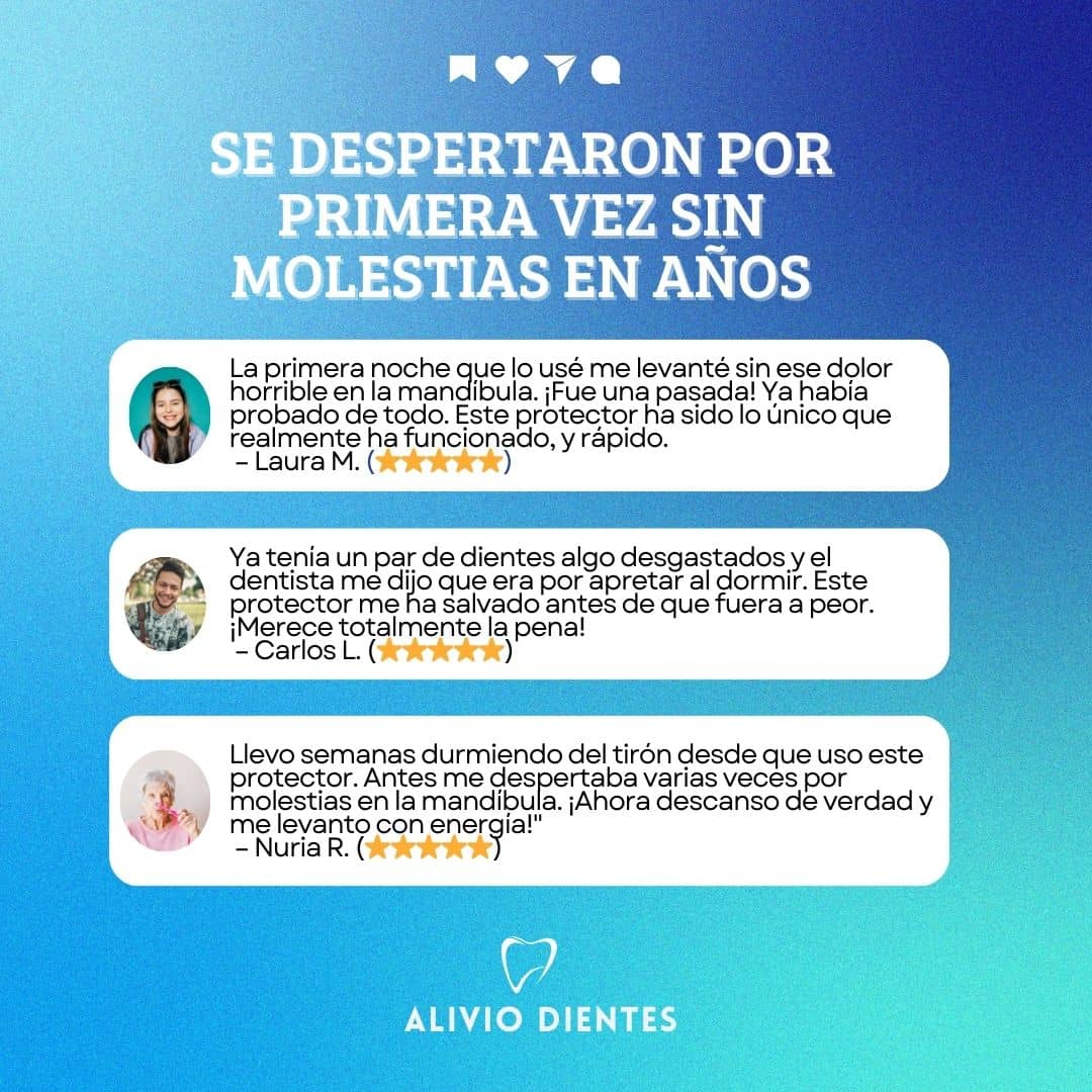 ¡Deja de destruir tus dientes mientras duermes! ¡Pita ahora 2 protectores bucales + ebook!